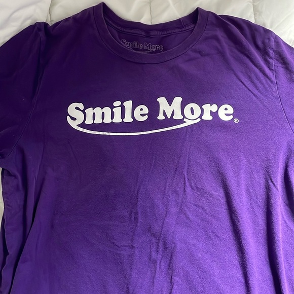 Smile More | Roman Atwood Purple Smile More TShirt - Picture 1 of 1
